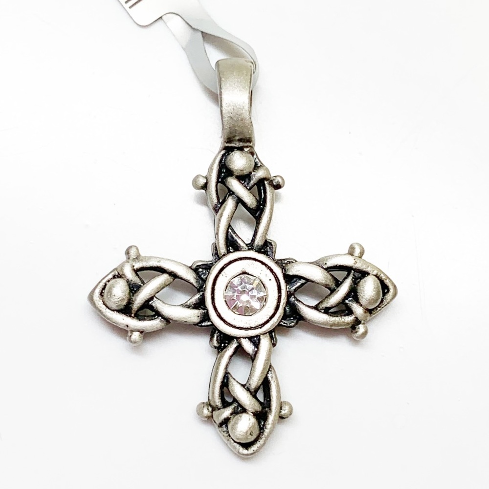 Bico Australia Silver Viking Cross Pendant